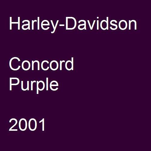 Harley-Davidson, Concord Purple, 2001.